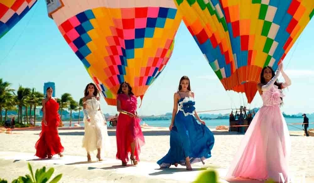 Miss Grand International contestants at Vietnam Beauty Fashion Fest 6